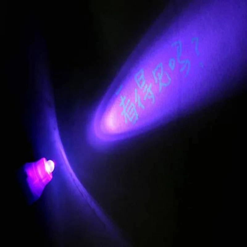 Invisible Ink Spy Pen with UV Light – Secret Message Marker for Kids