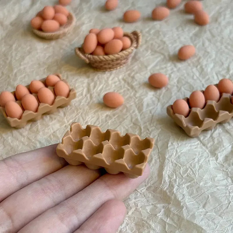 1:12 Miniature Kitchen Set – Resin Dollhouse Decor for Collectors