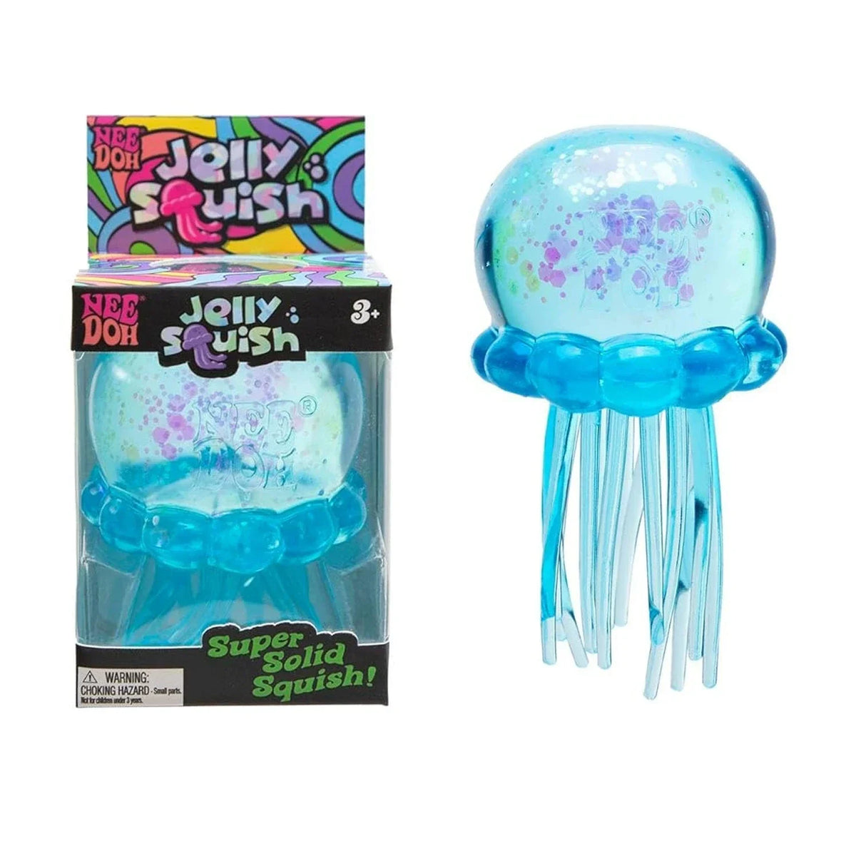Crystal Jellyfish Squeeze Toy – Slow Rebound Stress Relief for Kids