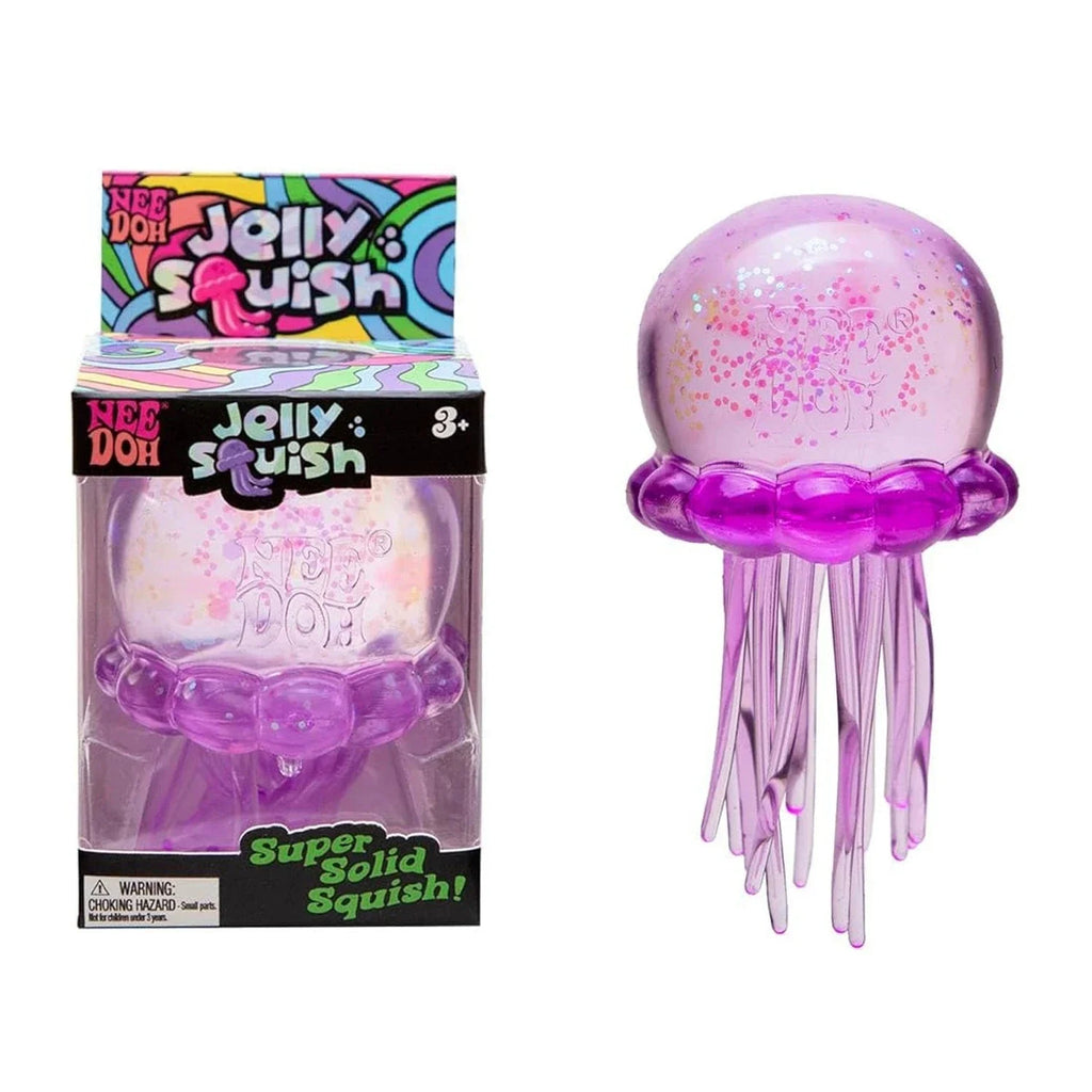 Crystal Jellyfish Squeeze Toy – Slow Rebound Stress Relief for Kids