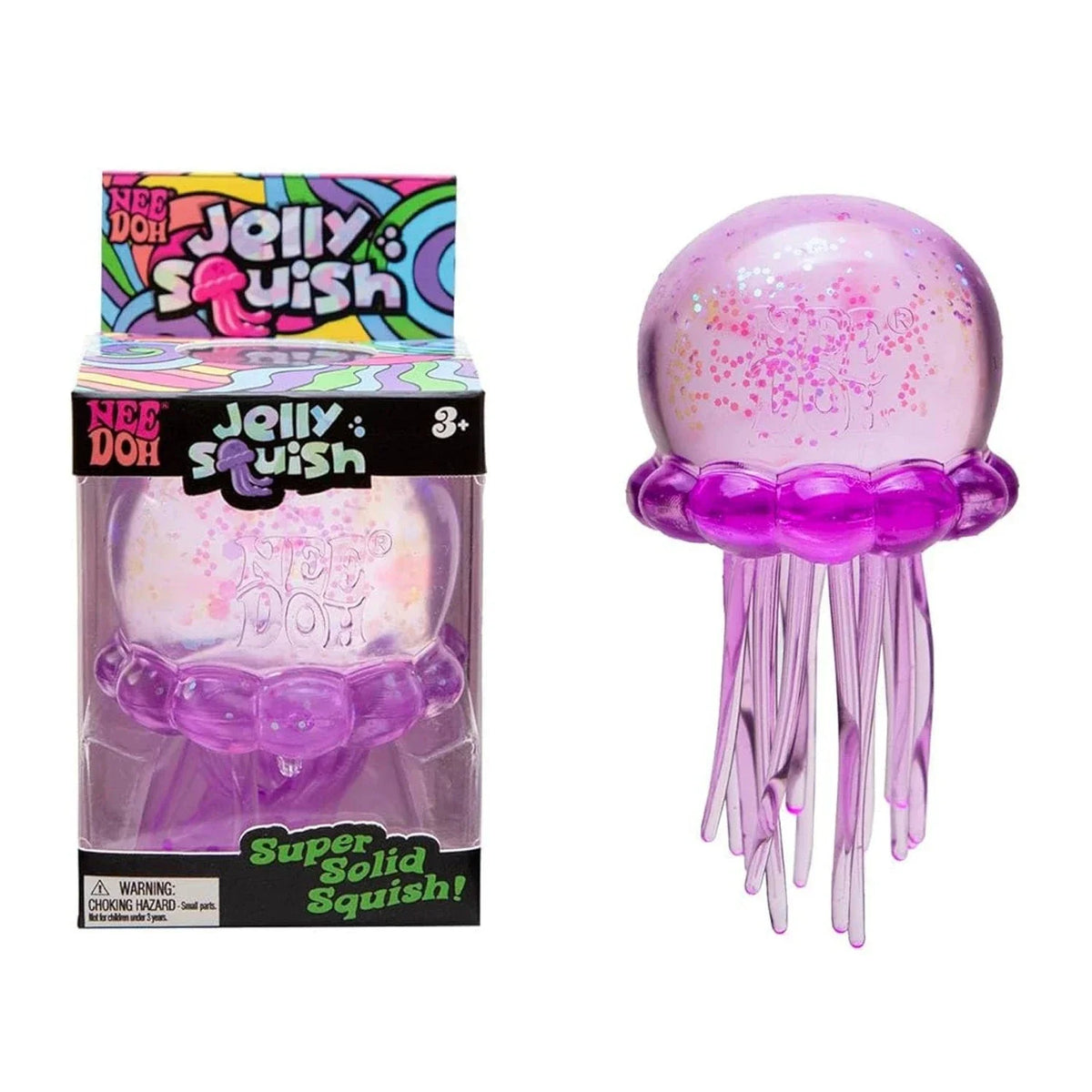 Crystal Jellyfish Squeeze Toy – Slow Rebound Stress Relief for Kids